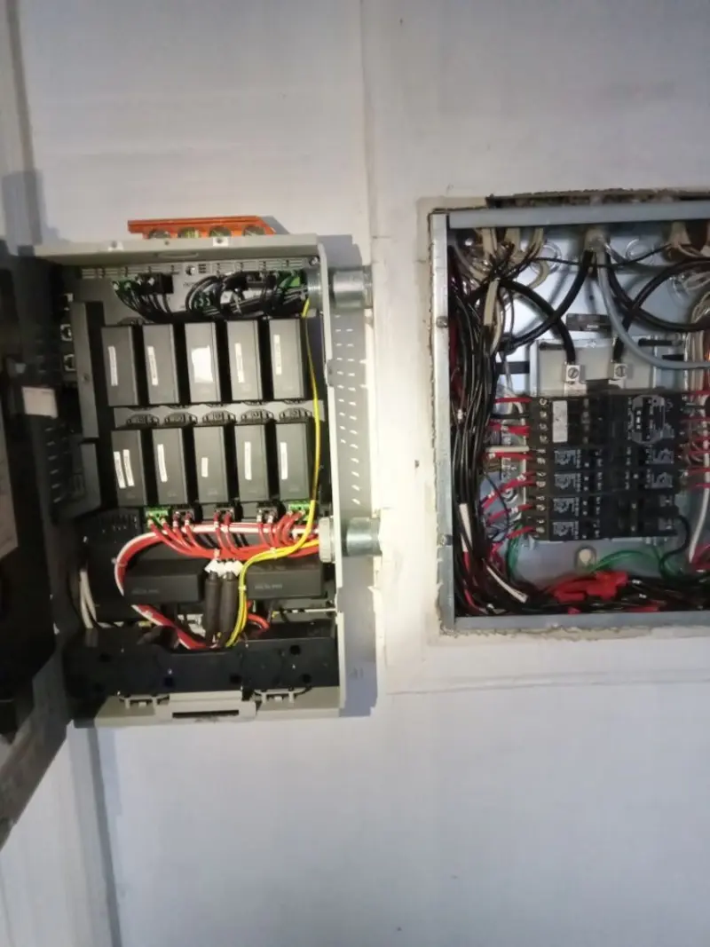 Electrical panel upgrade completed for Ring Doorbell Installation in St. Augustine